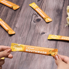 Fresh Mouth Wash Lemon Refreshment 10 ml x 20 Pieces