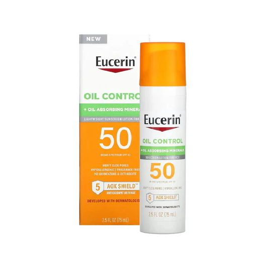 Eucerin sunblock 50+ for oily skin control 75 ml