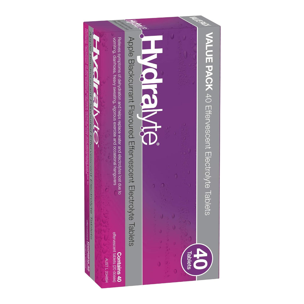 فوار إلكتروليت 40 قرص من هيدرالايت |  صيدلية.كوم.