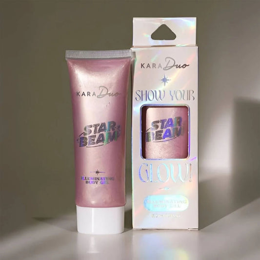 Kara Duo Liquid Highlighter For Body And Face And Legs Moon Beam Pink