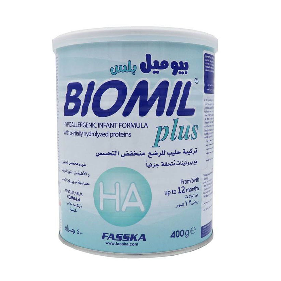 بيوميل حليب الأطفال بلس اتش ايه 400جم |  صيدلية.كوم.