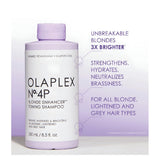 Olaplex Blonde Enhancer Toning Shampoo Nº 4P Size 250 ml