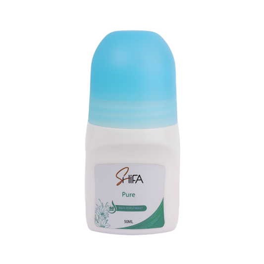 Shifa Roll-On Cream Deodorant Pure For All Skin Types 50 Ml