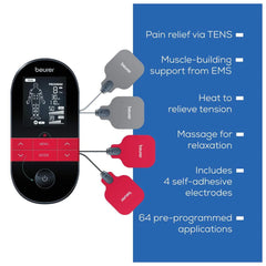 Beurer Electrical Stimulation Device with Heat Function EM 59
