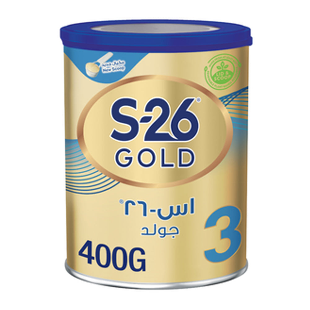 إس 26 حليب اطفال جولد المرحلة (3) 400 جم