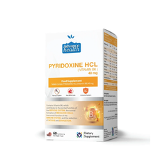 Advance Health Pyridoxine Hydrochloride Vitamin B6 - 60 Tablets