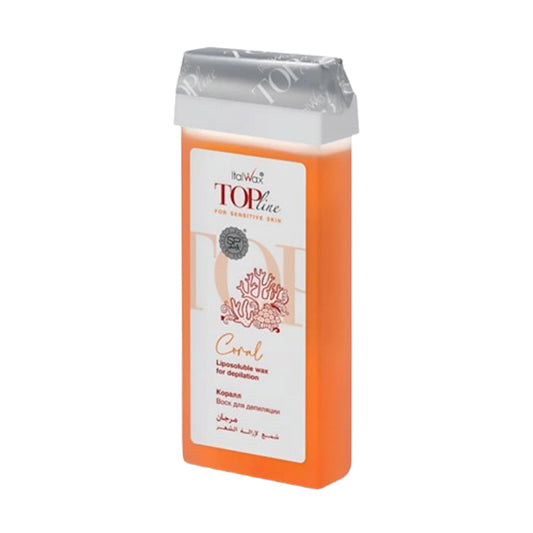 ItalWax Wax Roll Top Line Italian For Sensitive Skin With Coral 100ml
