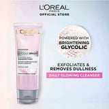 Loreal Glycolic Bright Face Wash for Radiant Skin 100 ml