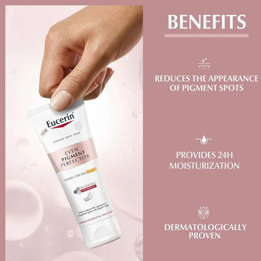 Eucerin Even Pigment Perfector Hand Cream with Sun Protection 75 ml