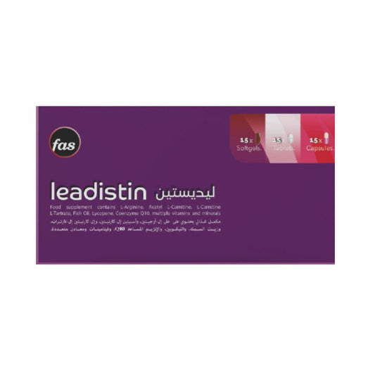 Leadistin Dietary Supplement for Women from Fass Triple Formula 45 Tablets