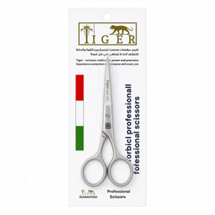 Tiger Laser Professional Hair Scissors TR670 Steel for Mustache 4.5 mm
