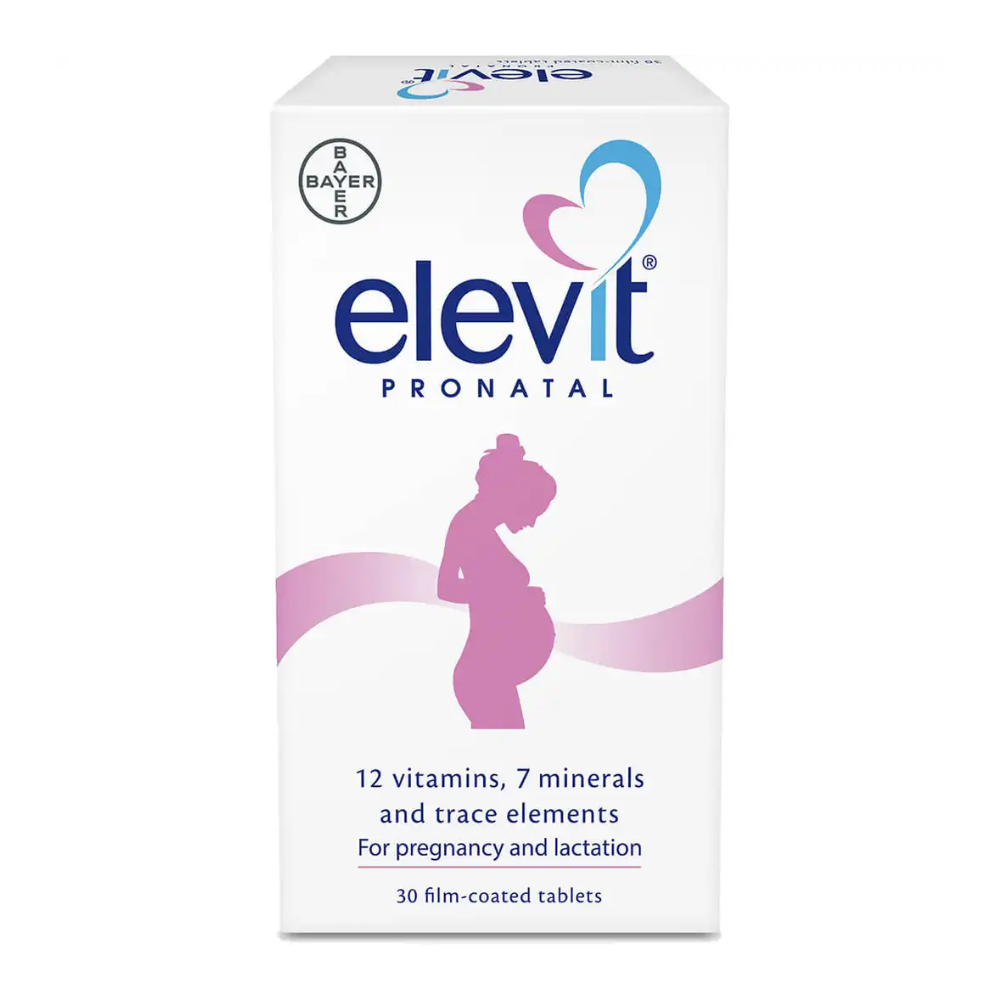 Elevit Pronatal Vitamins and Minerals for Women During Pregnancy, 30 Tablets