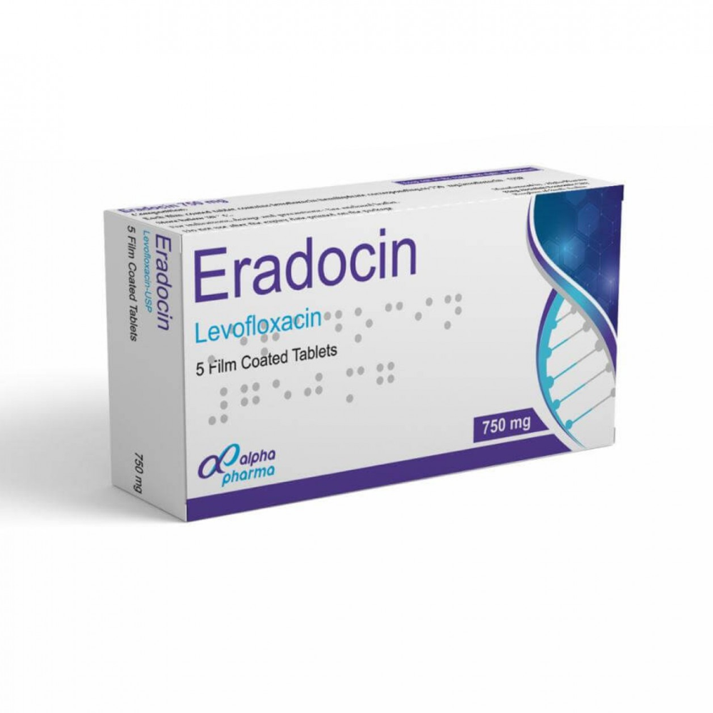 Eradocin 750 mg 5 tablets