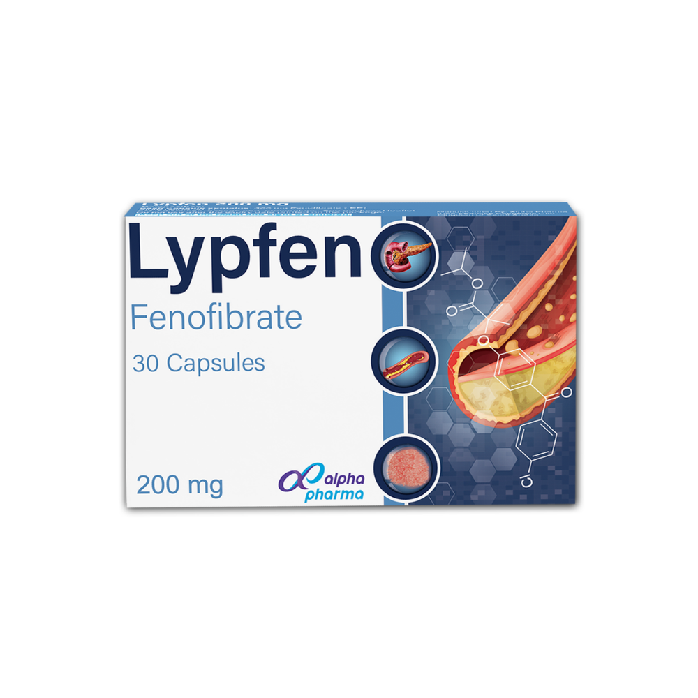 Lypfen 200 mg 30 capsules