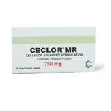 Ceclor 750 mg Antibiotic Extended-Release Tablets 10 Tablets