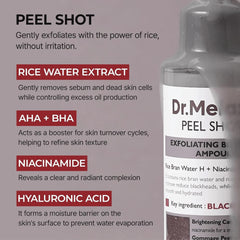 Dr.Melaxin Black Rice Extract Peeling Ampoule 80 ml