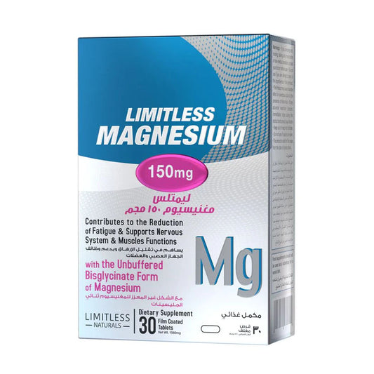 Limitless Magnesium 150 mg 30 Tablets