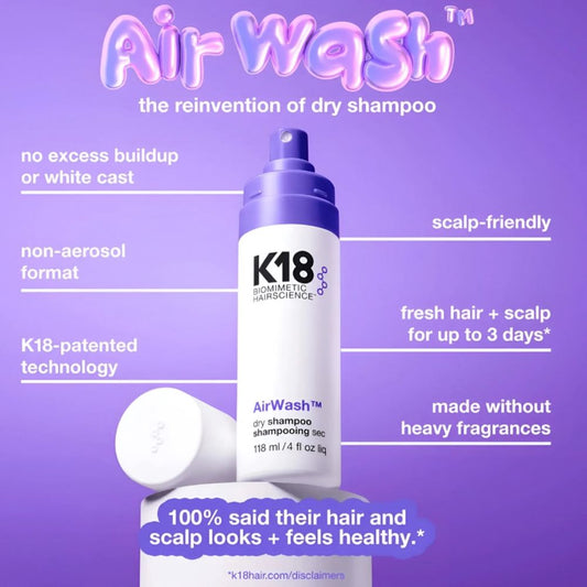 شامبو جاف كيه 18 إير واش 118 مل