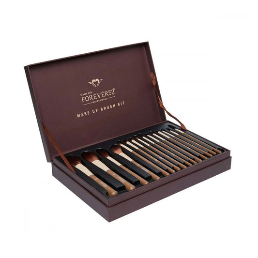 فورايفر 52 فرش مكياج 15 قطعة YFC026