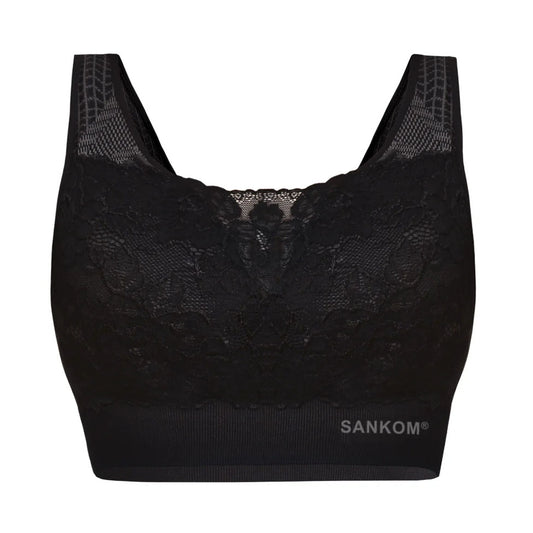 SANKOM Patent Classic Bra With Lace