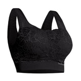 SANKOM Patent Classic Bra With Lace