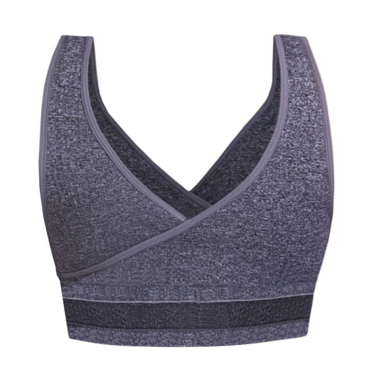 حمالة صدر رياضية حاصلة على براءة اختراع باللون الرمادي من سانكوم |  صيدلية.كوم.