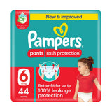Pampers Pants Baby Diapers with Aloe Vera Lotion Size 6 - 44 Diapers
