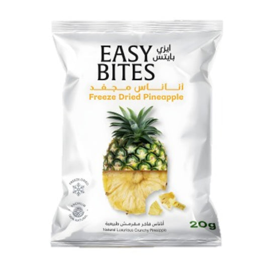 Easy Bites Freeze Dried Pineapple 20g