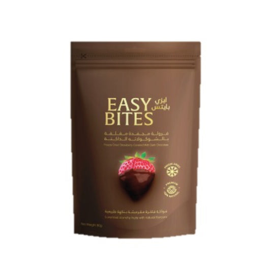 Easy Bites Chocolates Strawberry Dark 70g