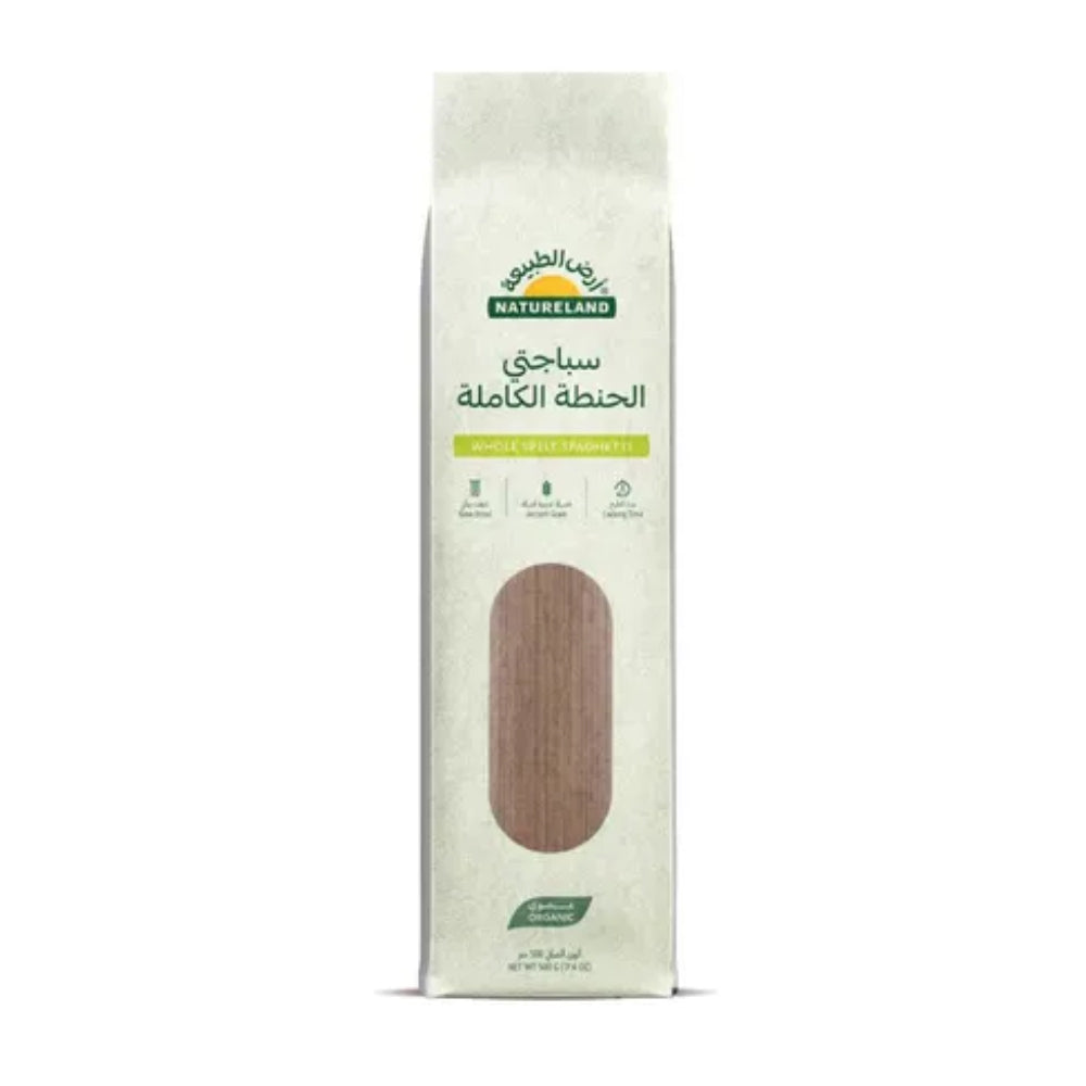أرض الطبيعة سباجيتي الحنطة الكاملة 500 جم