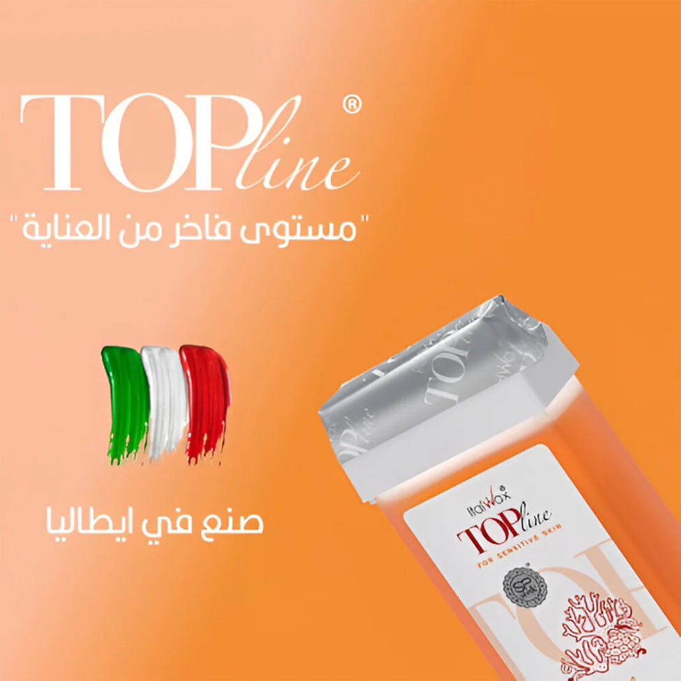 ItalWax Wax Roll Top Line Italian For Sensitive Skin With Coral 100ml