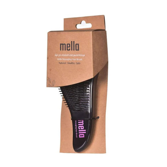 فرشاة الشعر لفك التشابك باللون الاسود من ميلا |  صيدلية.كوم.