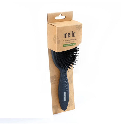 فرشاة شعر بيضاوية مبطنة مضادة للكهرباء الساكنة من ميلا |  صيدلية.كوم.
