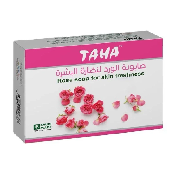 تاها قالب صابون بالورد 75 جم |  صيدلية.كوم.