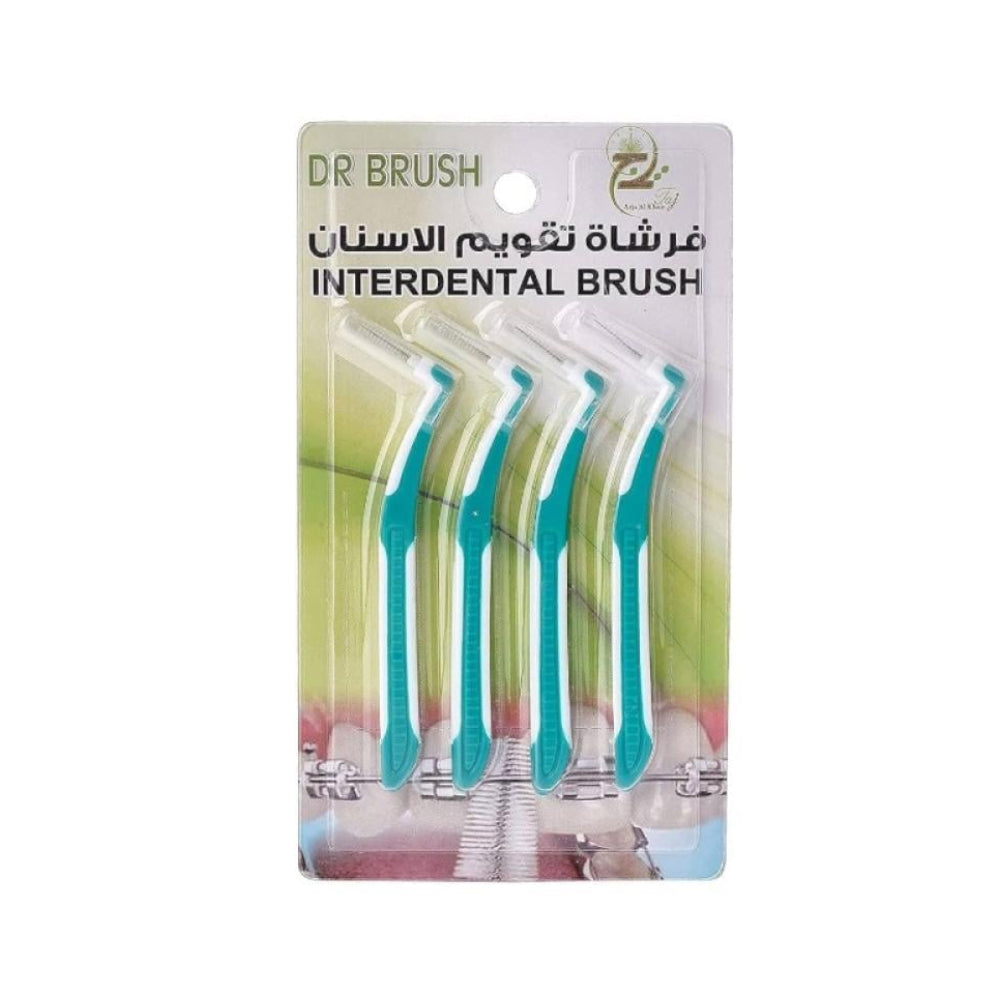 Dr. Brush Interdental Orthodontic Brush, 4 Pieces