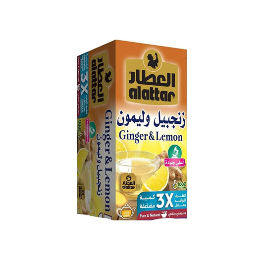 Al Attar Ginger and Lemon Drink 20 Bags