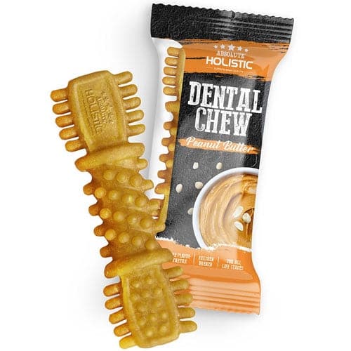 ابسولوت هوليستيك مضغ صحي زبدة الفستق للكلاب 25غ |  صيدلية.كوم.