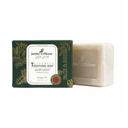 صابون جاردن اوليان التقليدي عرقسوس بزيت الأرغان