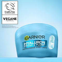 Garnier Face Cream Hyaluronic Refreshment And Elasticity 85 ml