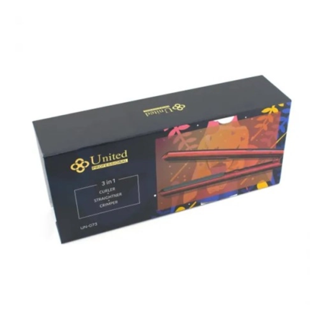 يونايتيد مكواة تمليس الشعر un-073 |  صيدلية.كوم.