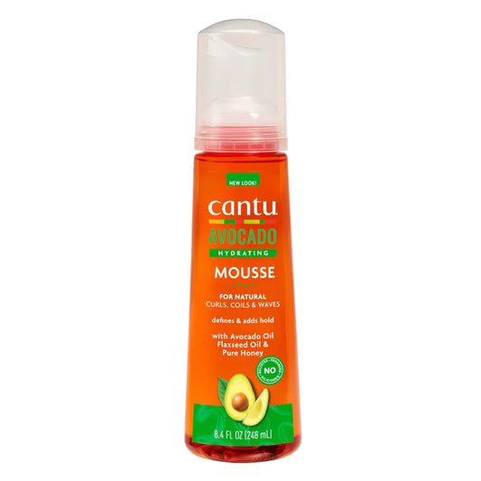 Cantu Avocado Hydrating Hair Styling Mousse 248 ml