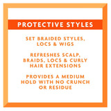 Cantu Protective Style Setting Foam Hair Mousse 237 ml