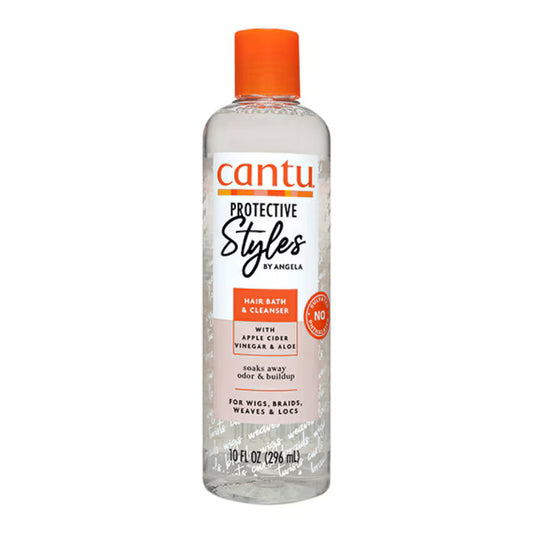 Cantu Protective Styles by Angela Hair Bath & Cleanser with Apple Cider Vinegar & Aloe 296 ml
