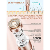 آلة إزالة شعر الوجه للنساء من دوشر