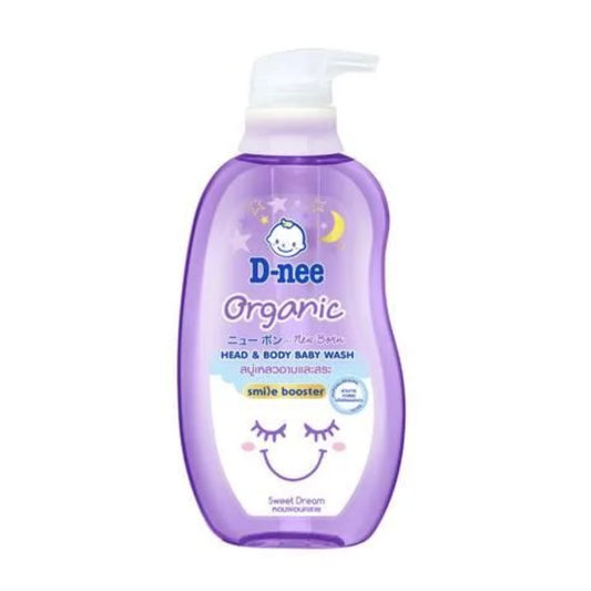 D-Nee Baby Shampoo & Shower Gel Organic For Newborns Sweet Dream