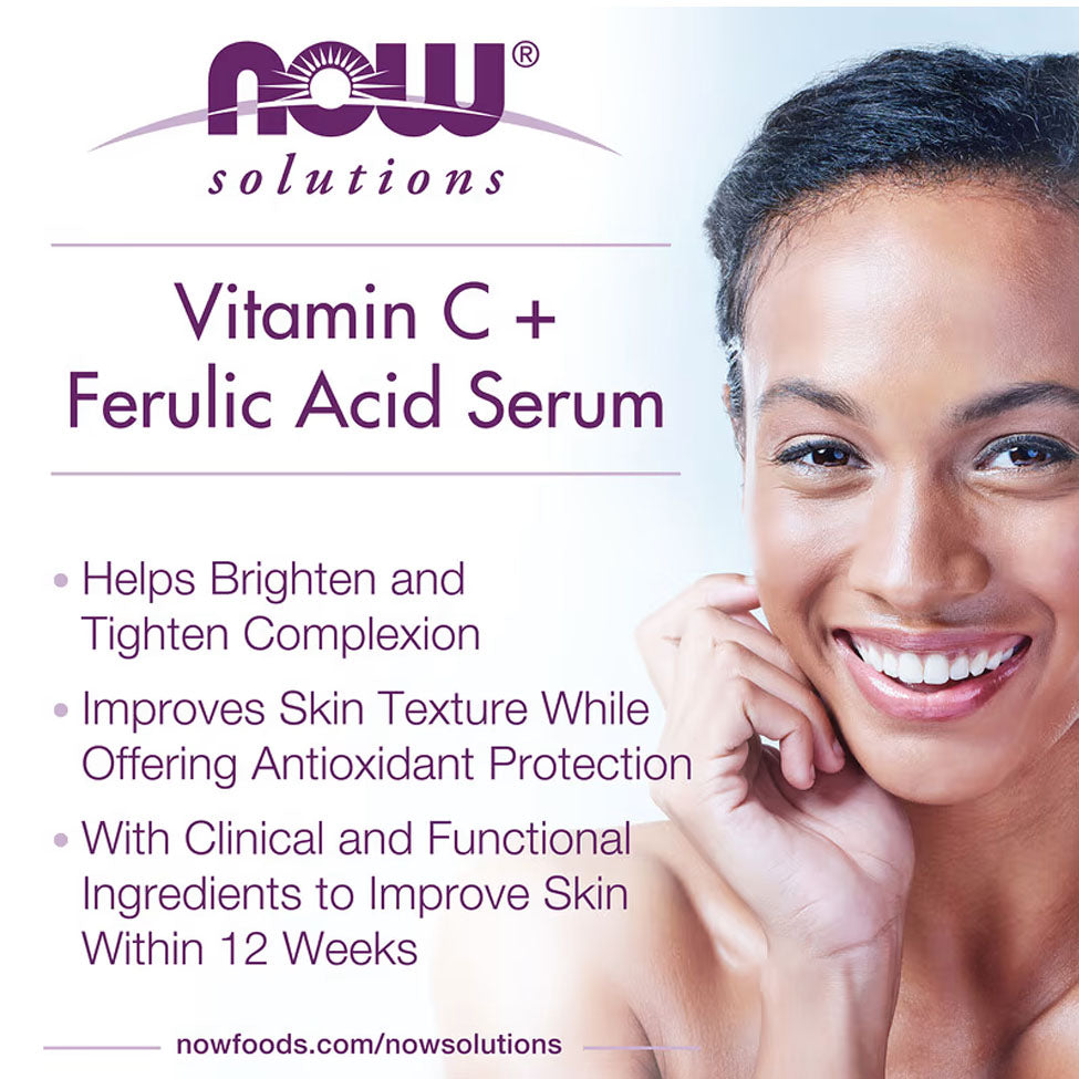 Now Foods Vitamin C And Ferulic Acid Serum 30ml