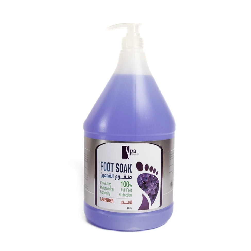 Spa System Foot Soak With Lavender 1 Gallon