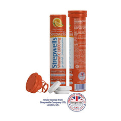 Strepwells Vitamin C 1000 mg 20 Tablets
