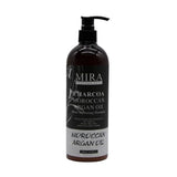 شامبو شعر مرطب بالفحم وزيت الأرجان النقي المغربي 500 مل من ميرا