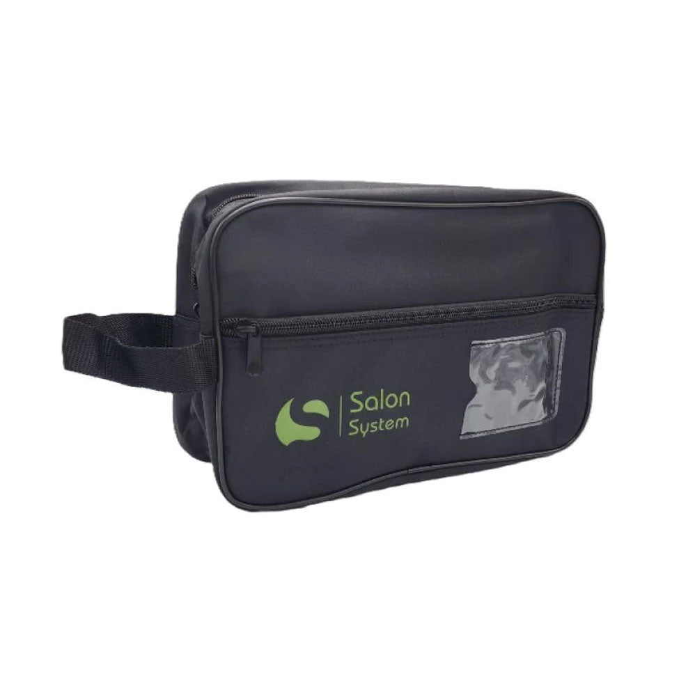 حقيبة حمل ادوات الحلاقة لون اسود من صالون سيستم